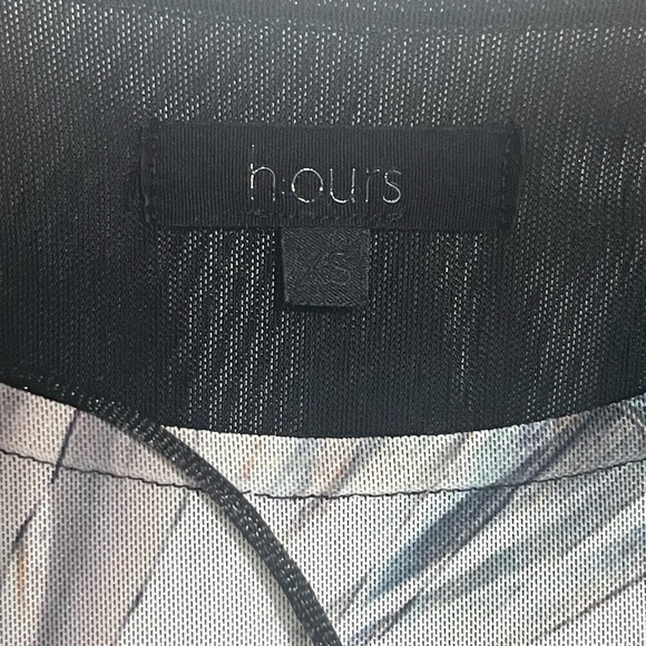 h:ours Dion Mini Dress Multi Renaissance $198Artistic Print Sleeveless Dress XS - Picture 4 of 10